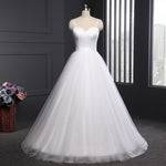 Spaghetti Strap Beach Wedding Dresses