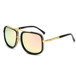 Men Sunglasses Square Male